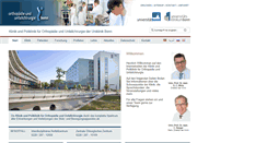 Desktop Screenshot of ortho-unfall-bonn.de